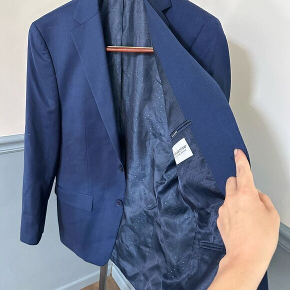 NWT Collection jay Michael Strahan Classic Fit Wool Blend Blazer Jacket Size 38R - Picture 2 of 5